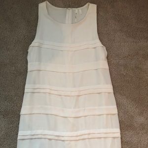 White boutique dress. Francesca’s